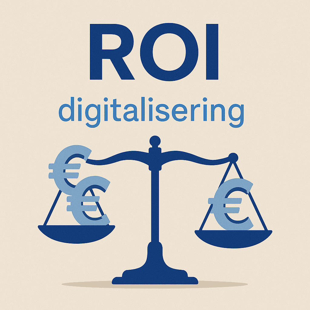 ROI-realisme: wat digitalisering echt oplevert (en wat niet)