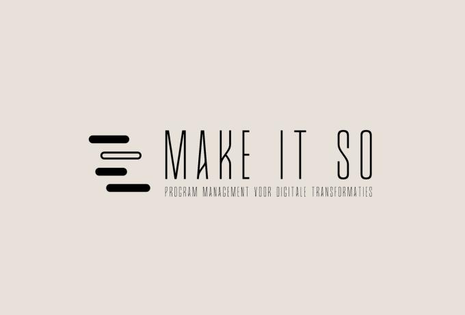 Het eerste logo van Make IT So